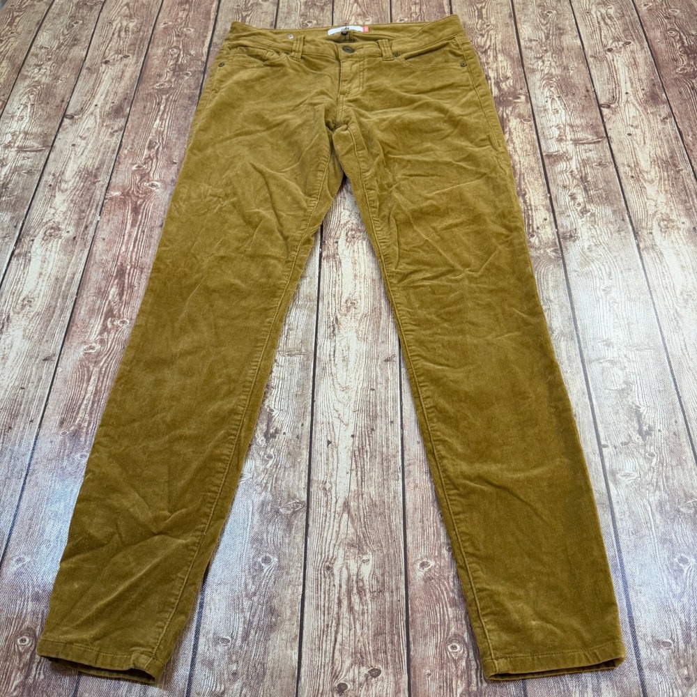 Cabi 3197 Skinny Corduroy Pants Womens size 4 Brown Stretch Casual